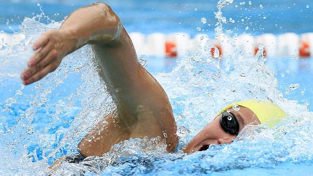Mireia Belmonte bate el récord de España de los 1.500 metros libres