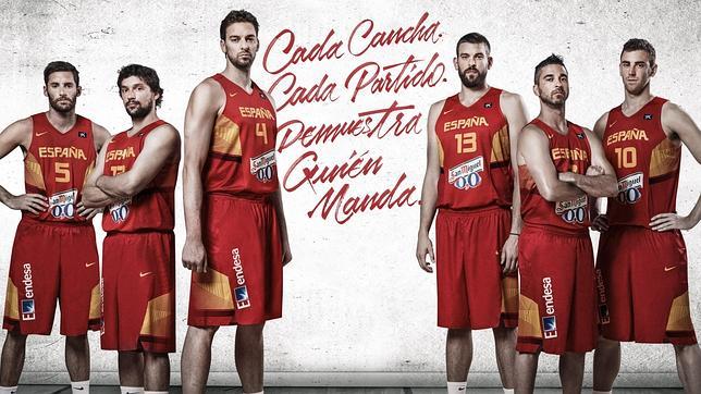 Así es la nueva camiseta que España lucirá en la Copa del Mundo 2014 de baloncesto