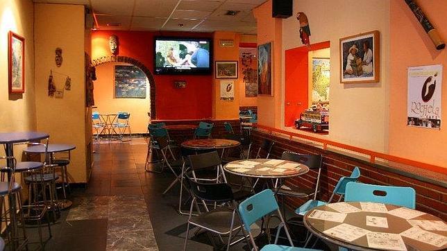 Interior del Café Rochela