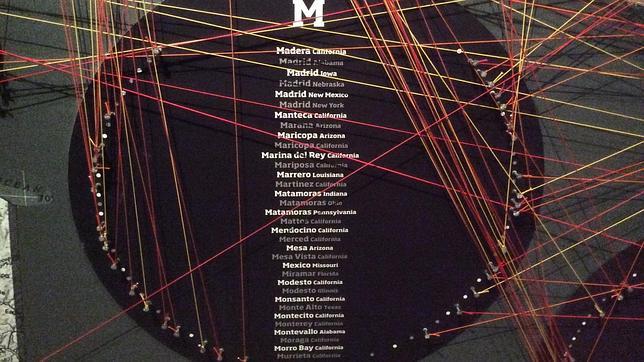 Algunas ciudades de EE.UU. con nombres españoles que comienzan por la letra eme