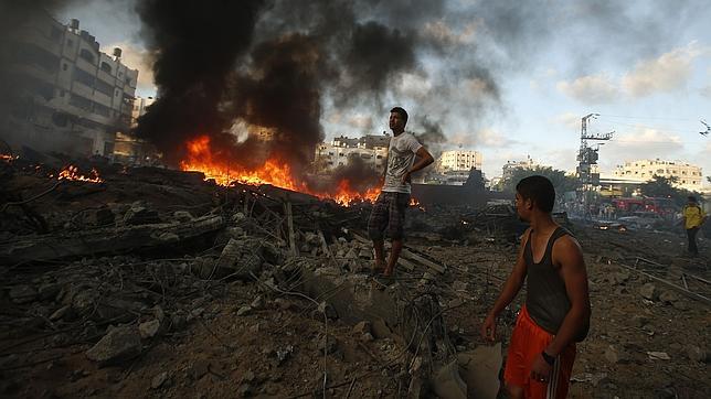 Cuando hay que vivir entre los escombros de tu casa bombardeada