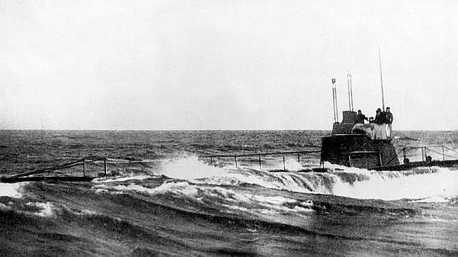 El sumergible comenzó a usarse como arma capaz de atacar a naves de guerra y mercantes