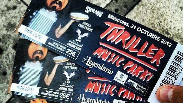 Entradas de la fiesta de Halloween del Madrid Arena