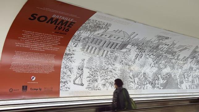 La Primera Guerra Mundial, en el metro de París