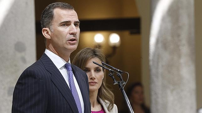 El Rey y la Reina en un acto reciente