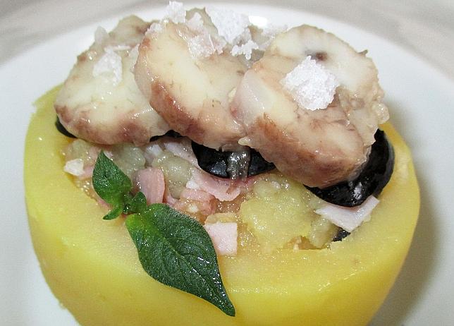 Néstor Luján y la patata «San Clemencio»