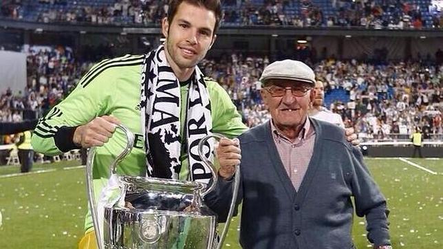 La imagen de Jesús Fernández que conmovió al Santiago Bernabéu