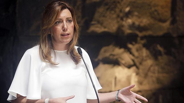 La presidenta de la Junta de Andalucía, Susana Díaz