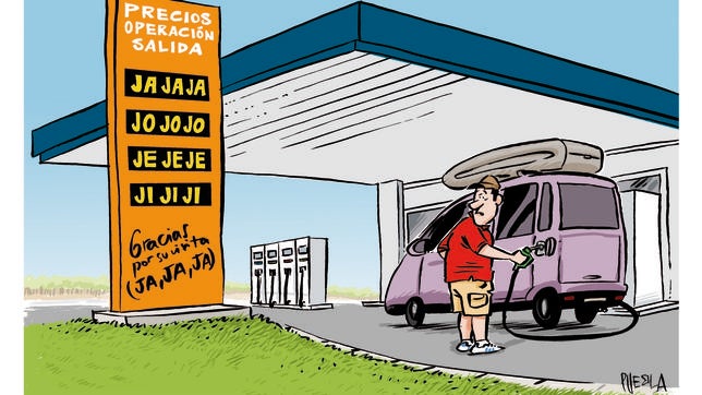 La gasolina y el gasóleo se han abaratado un 1,3% y 0,2% en lo que llevamos de agosto