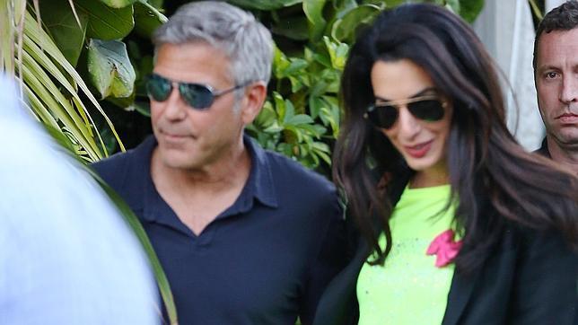Todo preparado para la boda de George Clooney