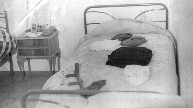 Habitación donde apereció fallecida la mujer del capataz en «Los Galindos»