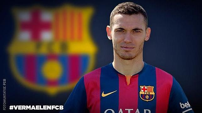 Vermaelen ya es nuevo jugador del Barcelona