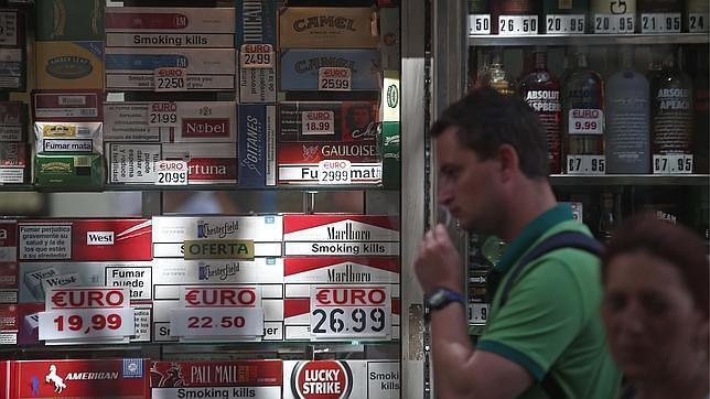 Venta de tabaco en Gibraltar