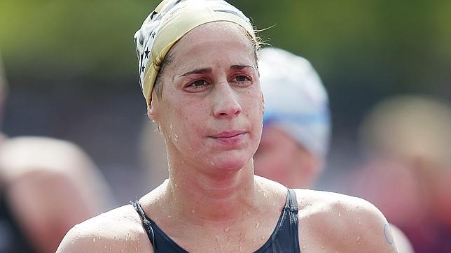 Erika Villaécija, séptima en 10 km. en aguas abiertas