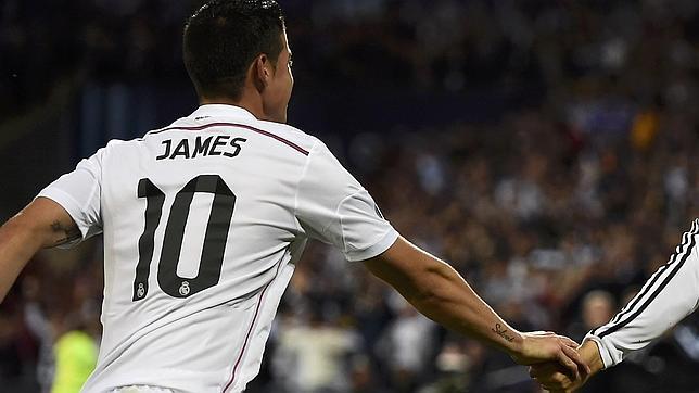 La maldición del número diez blanco que acecha a James Rodríguez