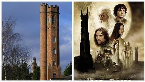 Torres de la ciudad de Edgbaston que inspiraron a Tolkien