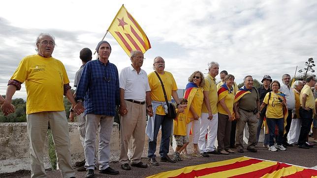 Alarma en las filas independentistas: las inscripciones para la Diada bajan un 60%