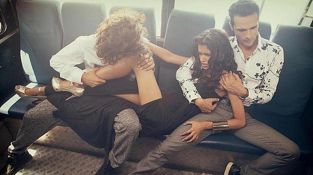 Las fotos de una campaña inspiradas en una violación colectiva, indignan a India