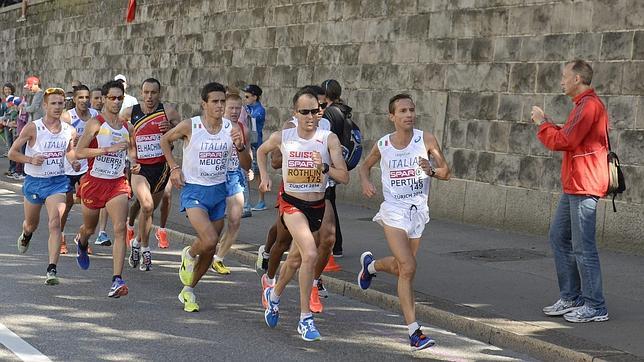 Javier Guerra, cuarto en el maratón