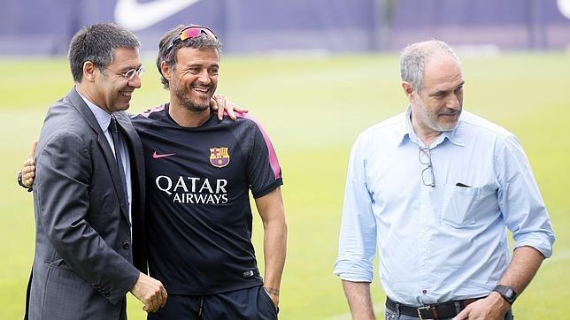 Bartomeu: «Luis Enrique es el mejor fichaje»