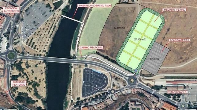 García-Page apuesta por este nuevo recinto ferial en la «Huerta del Rey»