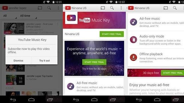 YouTube Music Key: así podría ser la apuesta de Google frente a Spotify