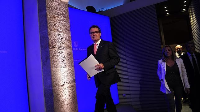 Los «deberes» soberanistas de Artur Mas