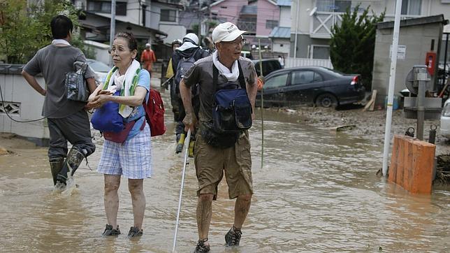 Al menos 39 muertos y 7 desaparecidos por las lluvias y deslizamientos en Hiroshima