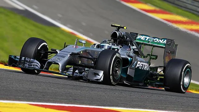 Rosberg, el más rápido en los libres en Spa