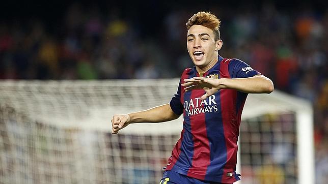 Munir El Haddadi, de fotografiarse con Messi a golear con él