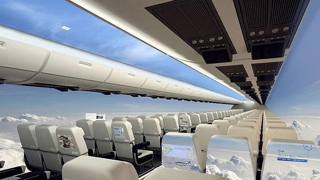 Investigadores británicos diseñan el primer avión «transparente»