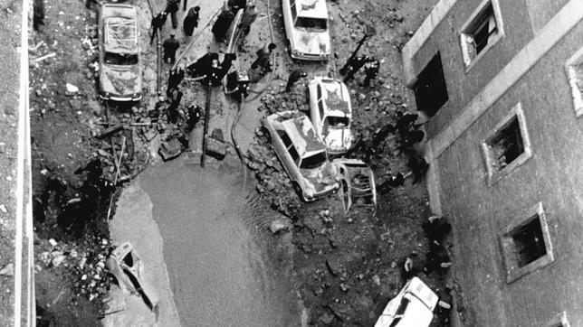 Imagen del lugar del atentado contra Carrero Blanco