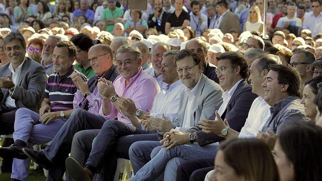 Los 10 mensajes de Rajoy en Soutomaior