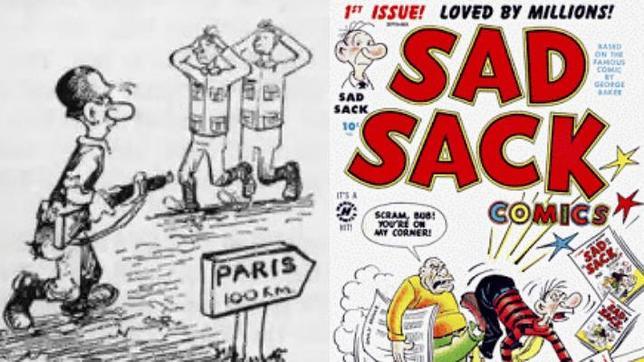 Las historietas de Sad Sack: el combatiente más famoso de Estados Unidos