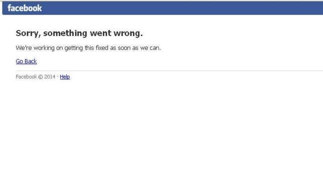 Facebook presenta fallos en su servicio durante media hora
