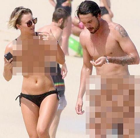 Kaley Couco, ligera de ropa para reírse del «hacker» que le robó fotos íntimas