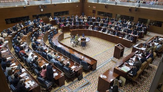 Pleno de la Asamblea de Madrid