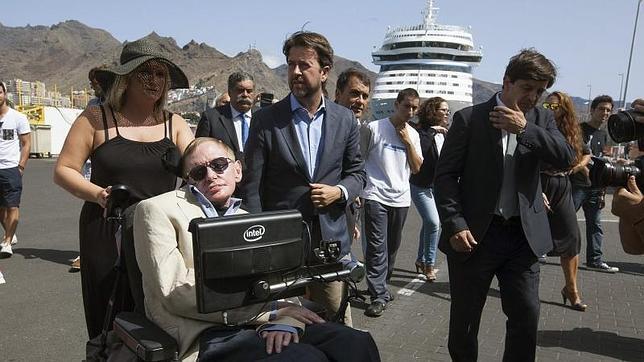 Stephen Hawking llega a Tenerife para participar en el festival científico Starmus