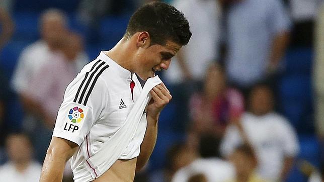 James Rodríguez, inicio complicado en el Madrid
