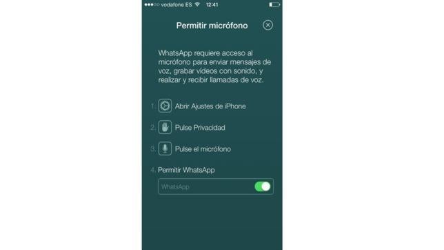 WhatsApp ultima la opción de llamadas de voz