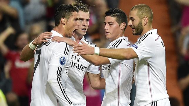 Manita del Madrid ante un endeble Basilea