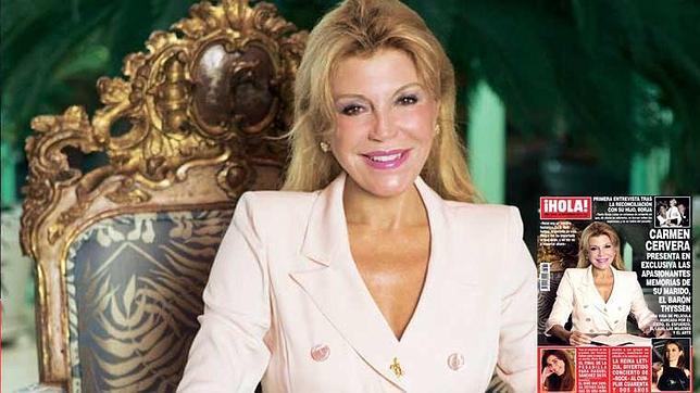 Carmen Cervera presenta las sorprendentes memorias del barón Thyssen