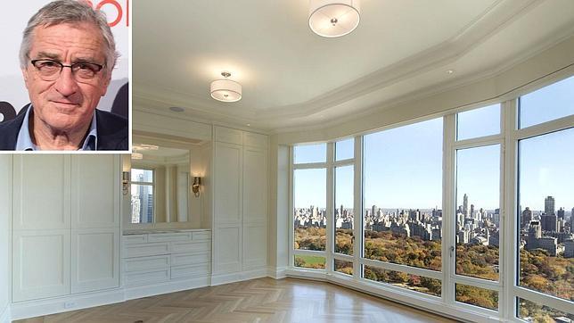 Robert De Niro paga el alquiler más caro de Nueva York, 96.000 euros al mes