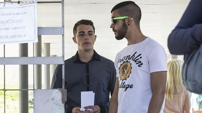 Alfonso Fernández Ortega saliendo de los juzgados de lo penal el pasado mes de julio