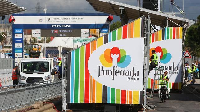 Empieza el mundial de ciclismo en Ponferrada