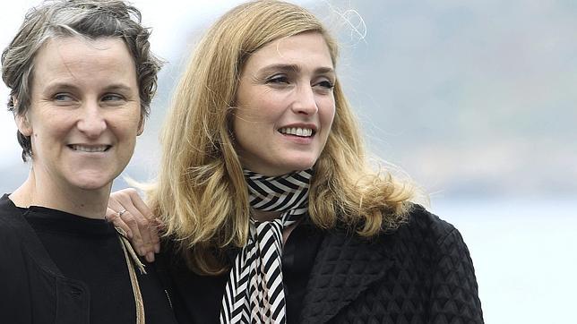 La novia de François Hollande, Julie Gayet, está en el Festival de Cine de San Sebastián