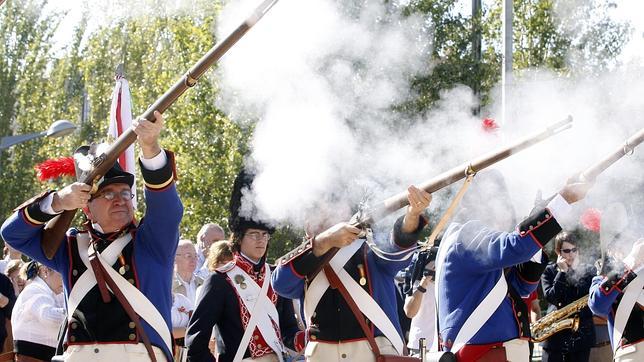 Recreación de la batalla de Bailén