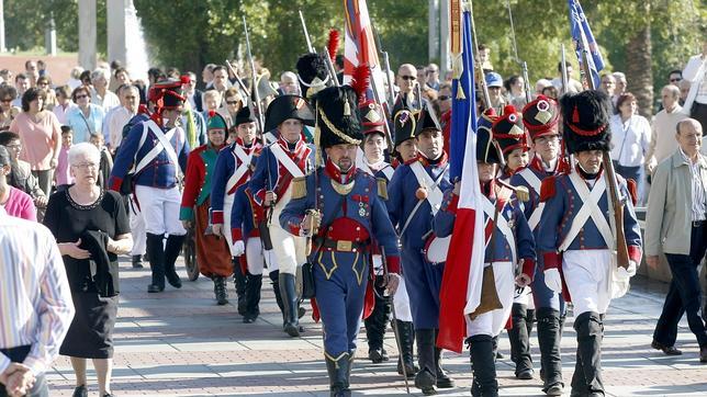 Desfile de reconstrucción de la Guerra de la Independencia en Jaén
