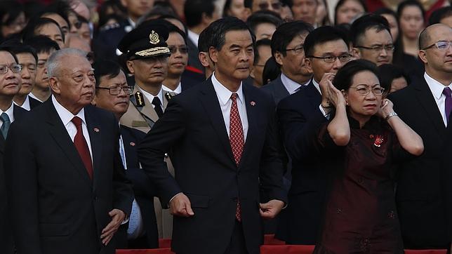 La revolución de los paraguas amarga el día nacional de China