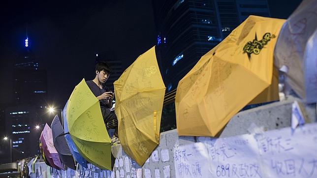 Los estudiantes de Hong Kong aceptan  discutir sus reivindicaciones con el Gobierno